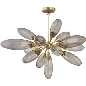 Cordoba 13 Light 39.5 inch Vintage Brass Chandelier Ceiling Light