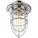 Dylan 1 Light 8 inch Chrome Exterior Convertible Mini-Pendant