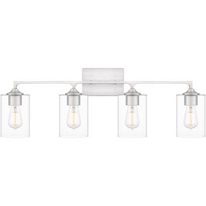 Prescott 4 Light 33.50 inch Bathroom Vanity Light