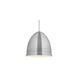 Loft Grande 3 Light 17.3 inch Brushed Aluminum with White Interior Pendant Ceiling Light, Grande