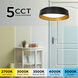 Duncan 1 Light 16 inch Black and White Flush Mount Ceiling Light