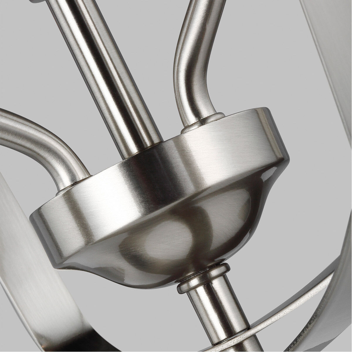 Romee LED 12.88 inch Brushed Nickel Foyer Pendant Ceiling Light, Small