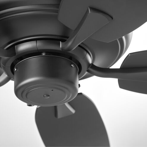 Apex Patio 56 inch Matte Black Outdoor Ceiling Fan