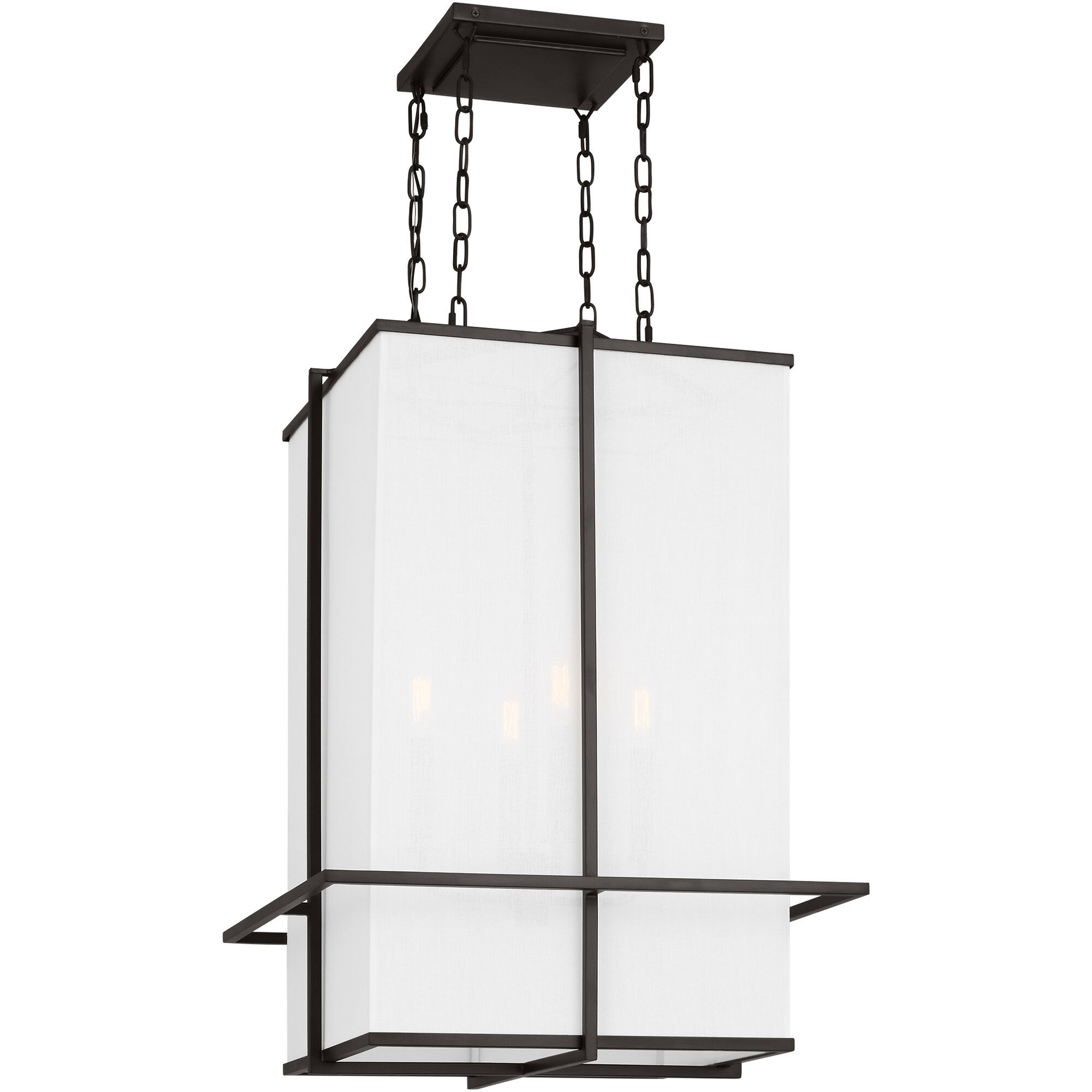 Thom Filicia Dresden Lantern Pendant Ceiling Light in Aged Iron