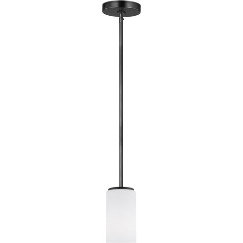 Alturas 1 Light 3.5 inch Midnight Black Mini-Pendant Ceiling Light