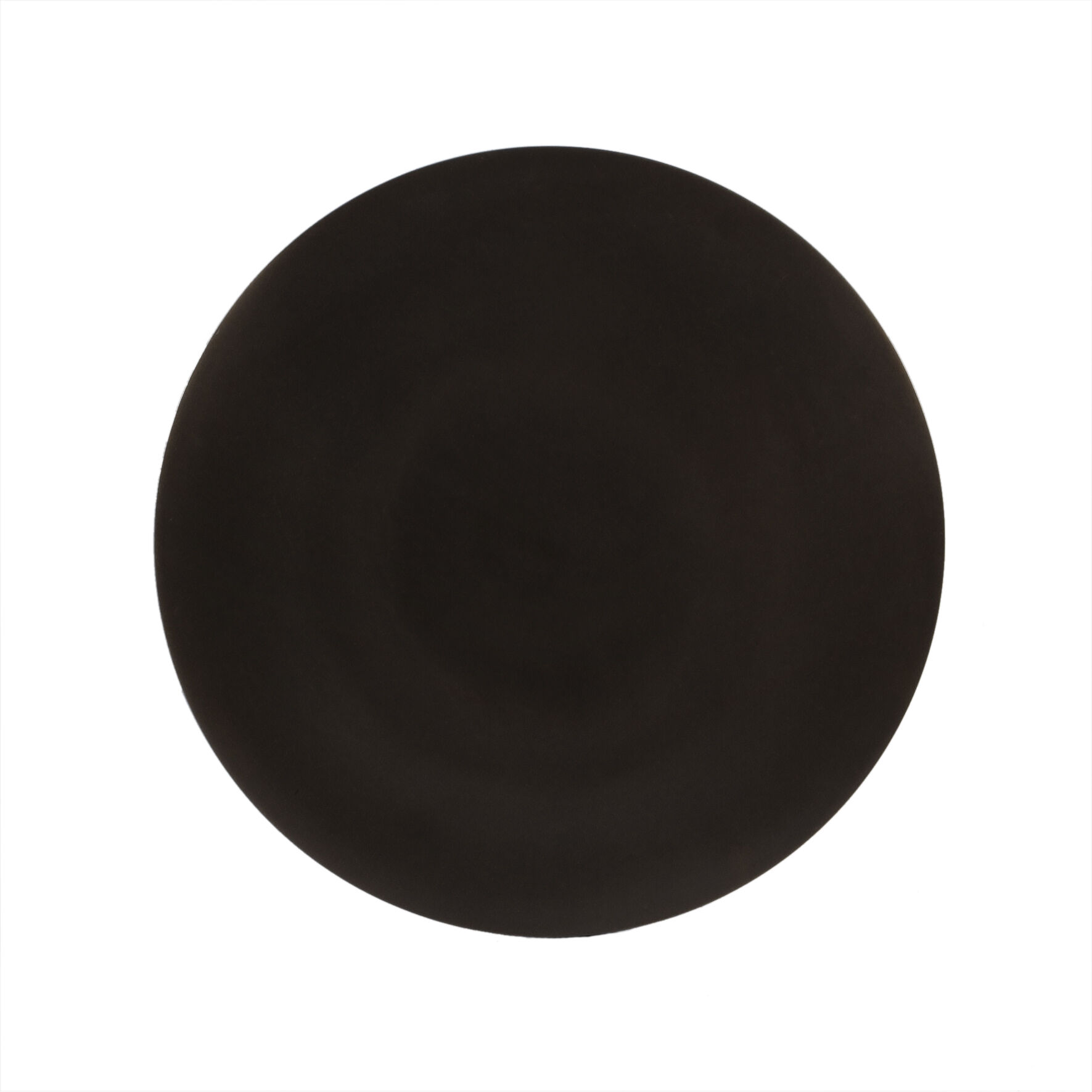 Darien Round Pedestal 10"W Side Table in Bronze