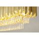 Canada LED 12.3 inch Gold Chandelier Ceiling Light