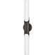 Grace LED 5 inch Textured Black Oxide Bath Light Wall Light