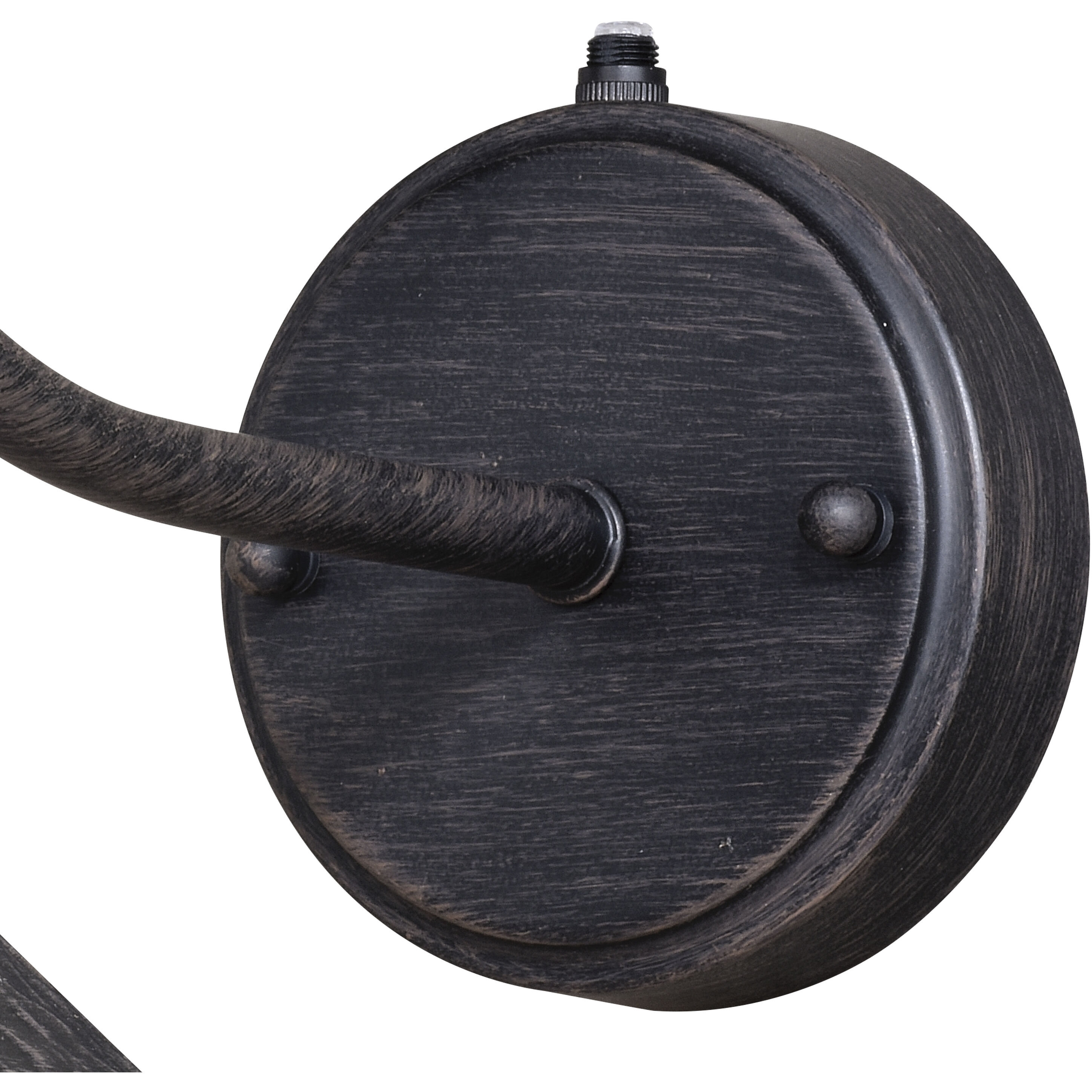 Outland LED 9.5 inch Aged Iron and Light Gold Outdoor Wall