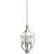 Foyer 3 Light 15 inch Brushed Nickel Pendant Ceiling Light