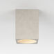 Kos LED 4.72 inch Matte Concrete Coastal Downlight