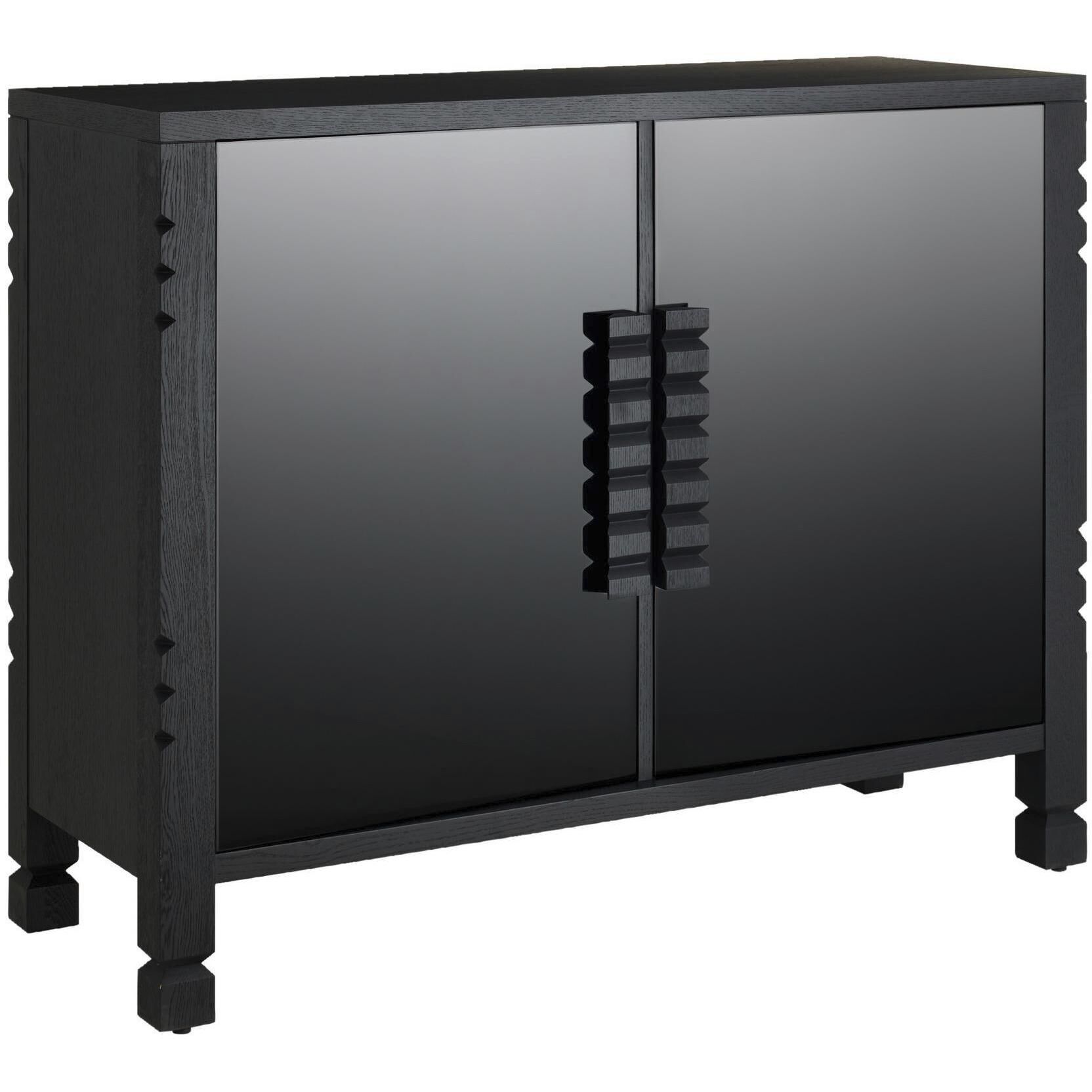 Jericho Black and Ebony Cabinet