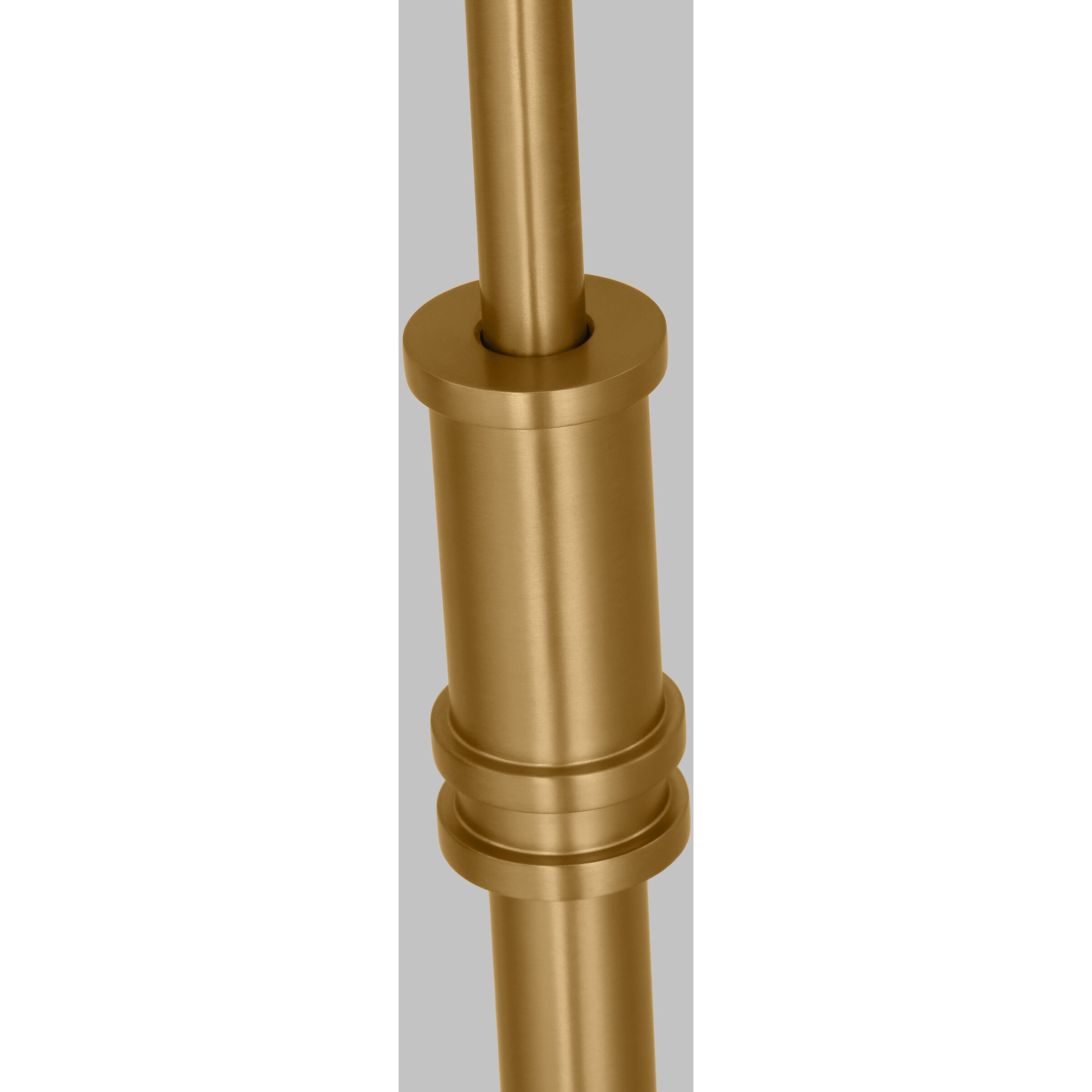 C&M by Chapman & Myers Belmont 64 inch 9.00 watt Burnished Brass Floor Lamp Portable Light