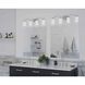 Inspire 4 Light 31 inch Brushed Nickel Bath Vanity Wall Light