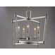 Lucent 5 Light 23 inch Polished Nickel Chandelier Ceiling Light