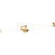 Cooper LED 40 inch Modern Gold Vanity Wall Light