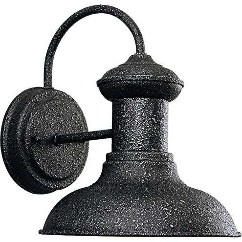 Brookside 1 Light 10 inch Gilded Iron Outdoor Wall Lantern, Small