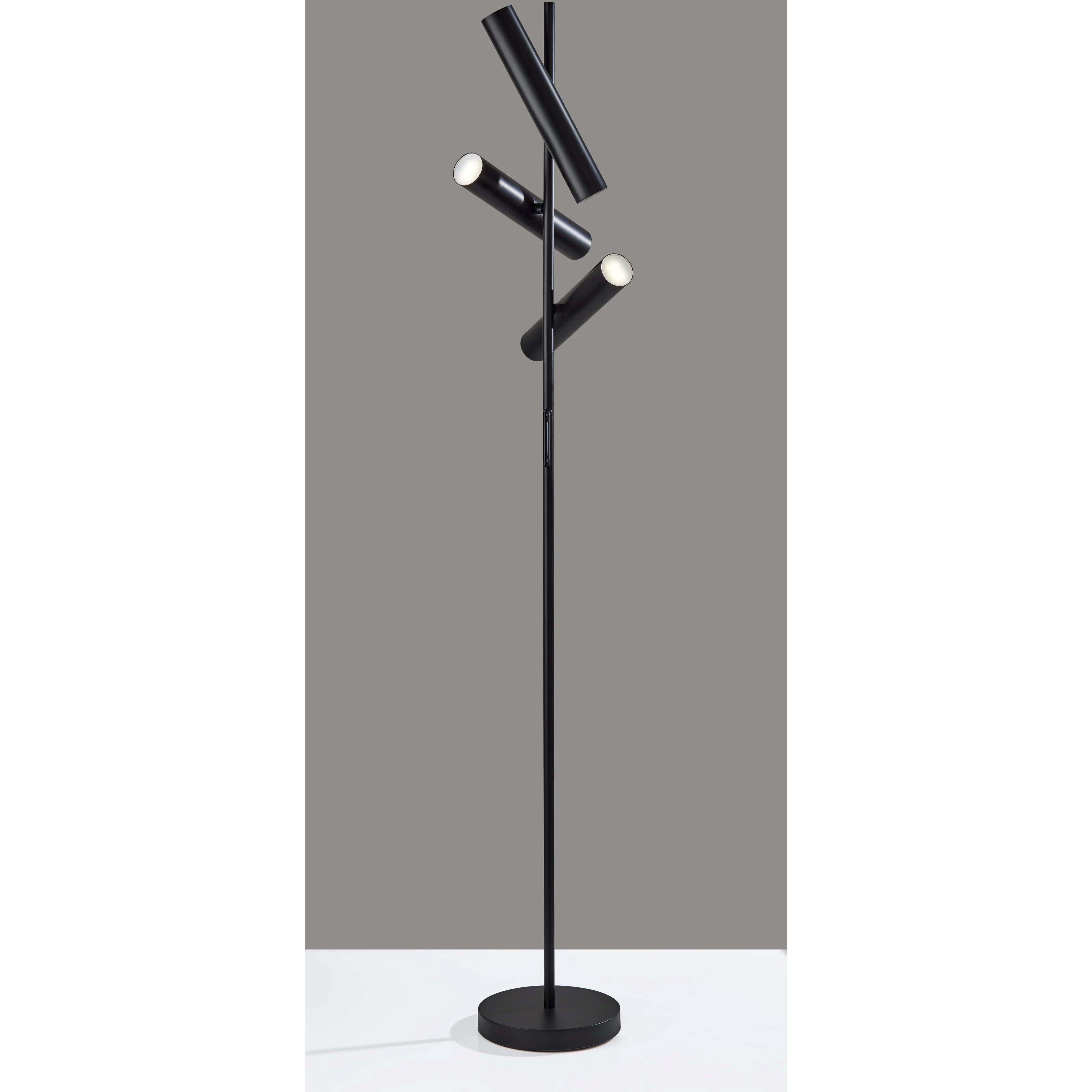 Greer 71 inch 28.00 watt Black Floor Lamp Portable Light