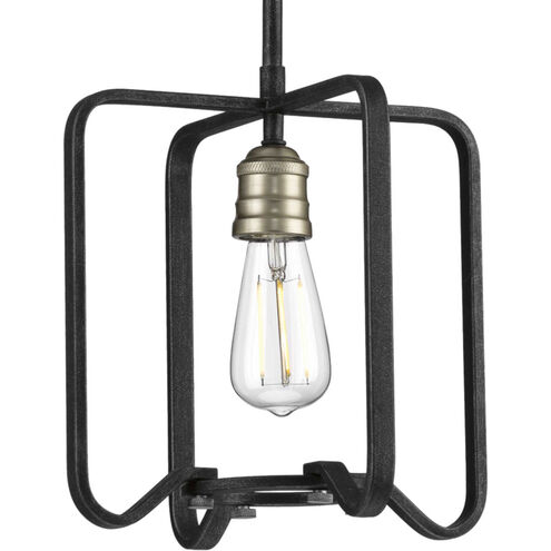 Foster 1 Light 11 inch Gilded Iron Mini-Pendant Ceiling Light