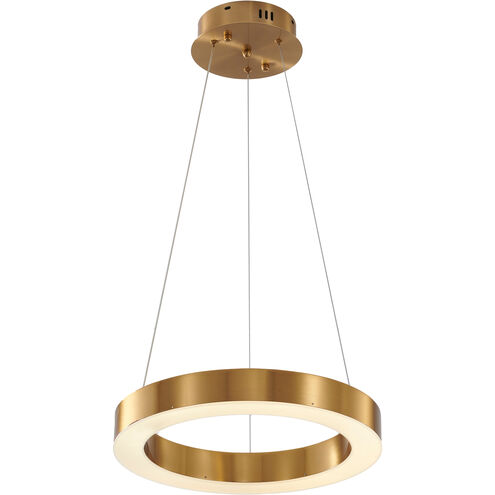 Canada LED 16 inch Gold LED Chandelier Ceiling Light