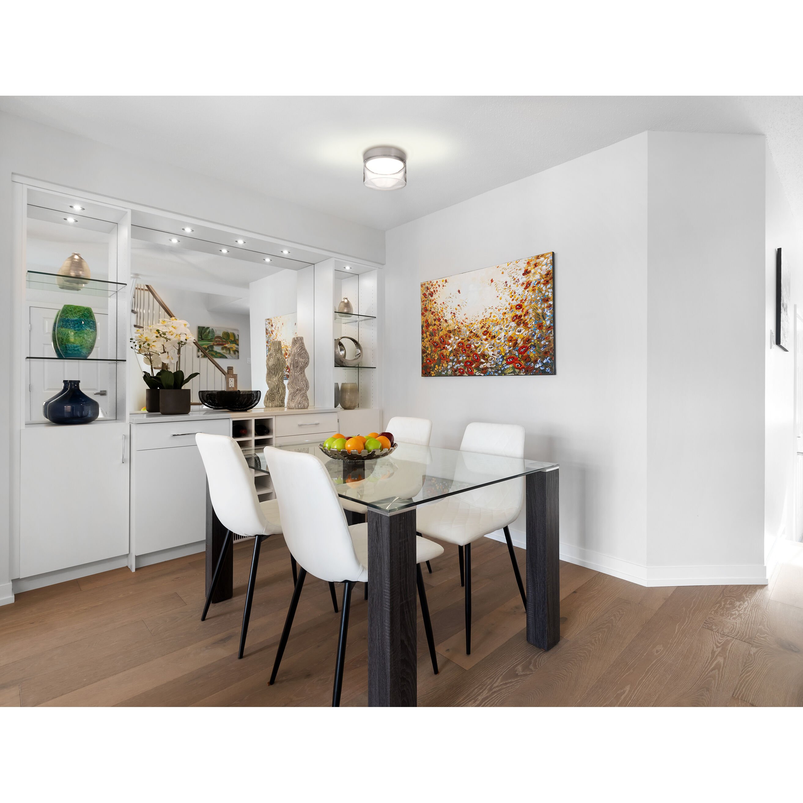 Epic LED 6 inch White Flush Mount Ceiling Light