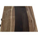 River Wood 72 X 18 inch Natural with Smoke Gray Credenza