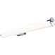 Tube LED 48.75 inch Chrome Vanity Light Wall Light