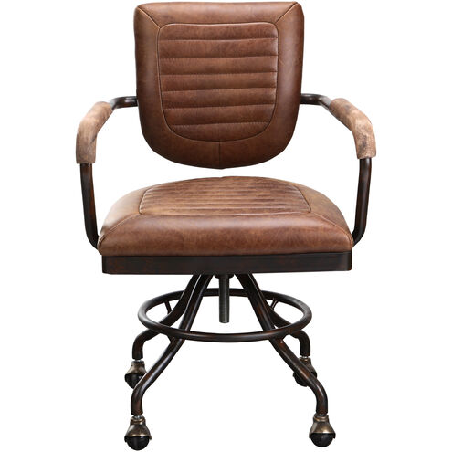 Foster Brown Swivel Desk Chair