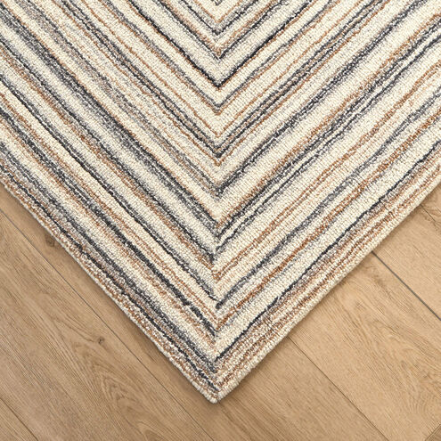 Mitra 90 X 63 inch Mineral Tones Rug in 5 x 7