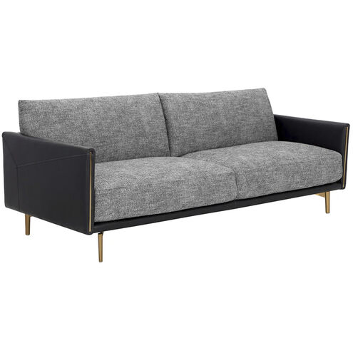 Ashi Nash Zebra / Coal Black Sofa