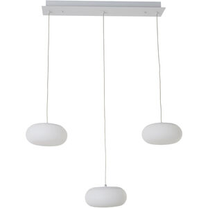 TA Series LED 8 inch White Pendant Ceiling Light