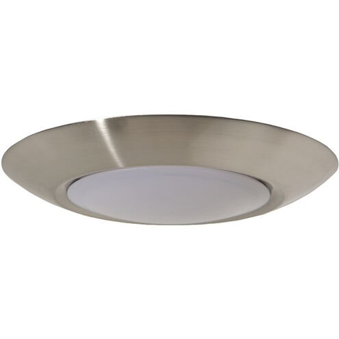 Bejamin LED 5.91 inch Brushed Polished Nickel Flushmount Ceiling Light