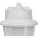 Polycarbonate Outdoor Outdoor Wall Lantern in White