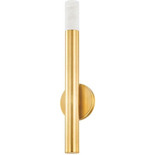 Pali 1 Light 4.75 inch Aged Brass ADA Wall Sconce Wall Light