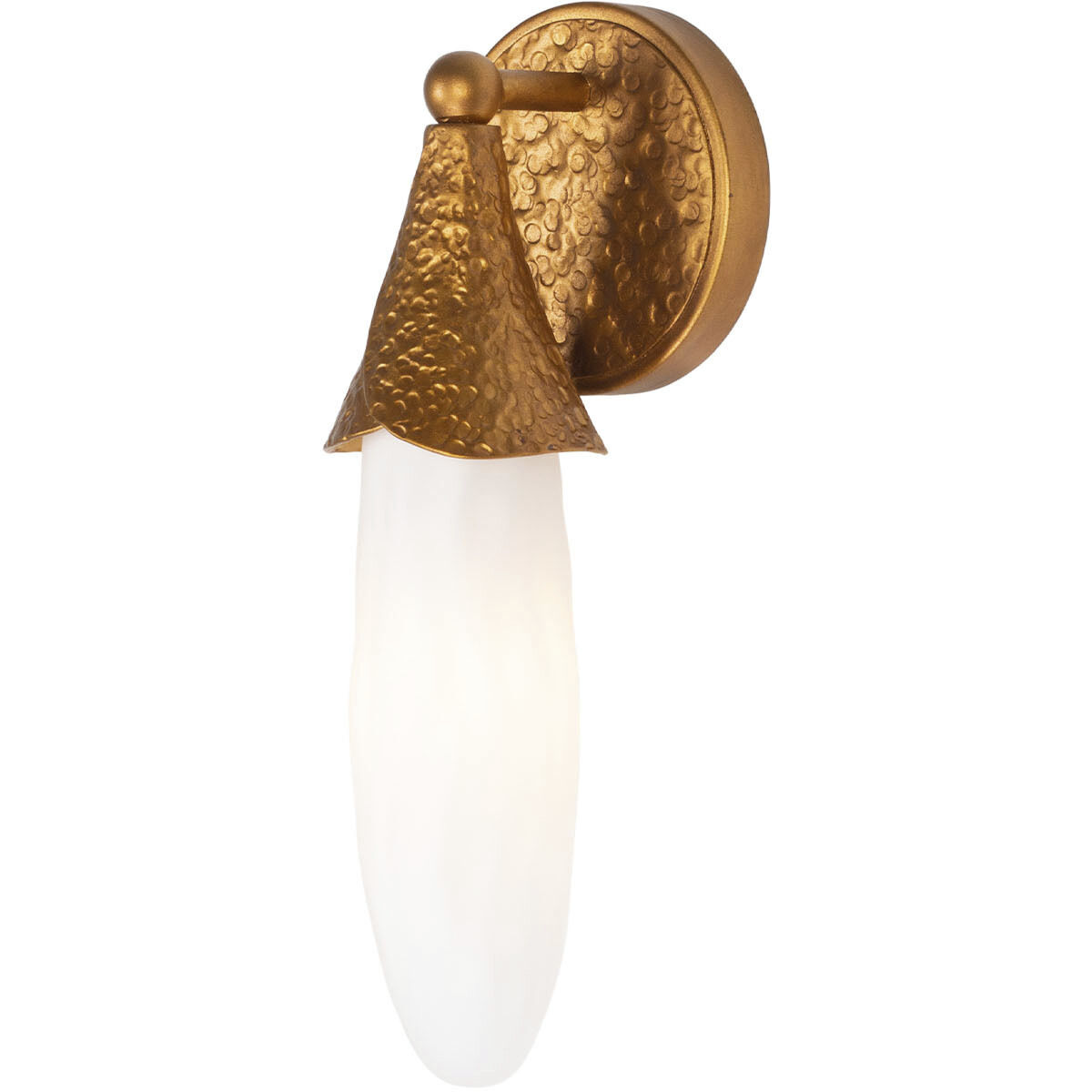 Bougainvillea Wall Sconce Wall Light in Warm Gold