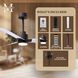 Atlas Alessandra-LK 56 inch Textured Bronze with Matte White Blades Indoor/Outdoor Ceiling Fan