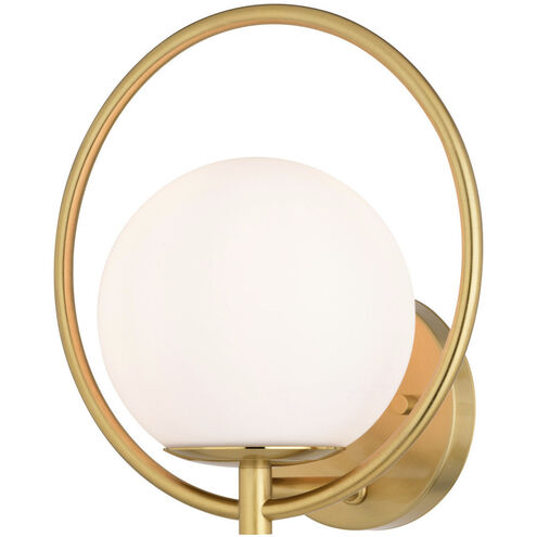 Bucktown LED 9.5 inch Natural Brass Wall Light