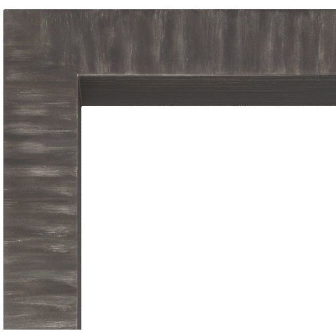 Andreas Dark Gray Straw Marquetry Console Table