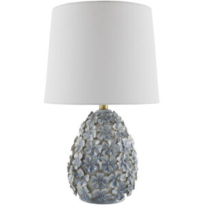 Marradi 22 inch 100 watt Glazed and Plated Accent Table Lamp Portable Light