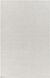 Acacia 36 X 24 inch Light Gray Rug in 2 x 3, Rectangle