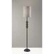 Beatrice 68 inch 100.00 watt Matte Black Polyresin Floor Lamp Portable Light