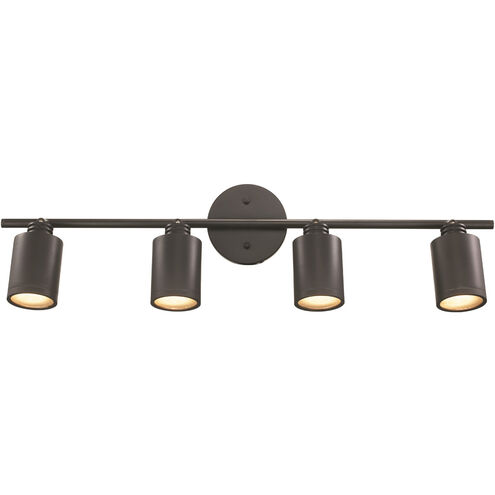 Holdrege 4 Light 120V Rubbed Oil Bronze Track Light Ceiling Light