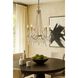 Barcelona 6 Light 27 inch Transcend Silver Chandelier Ceiling Light