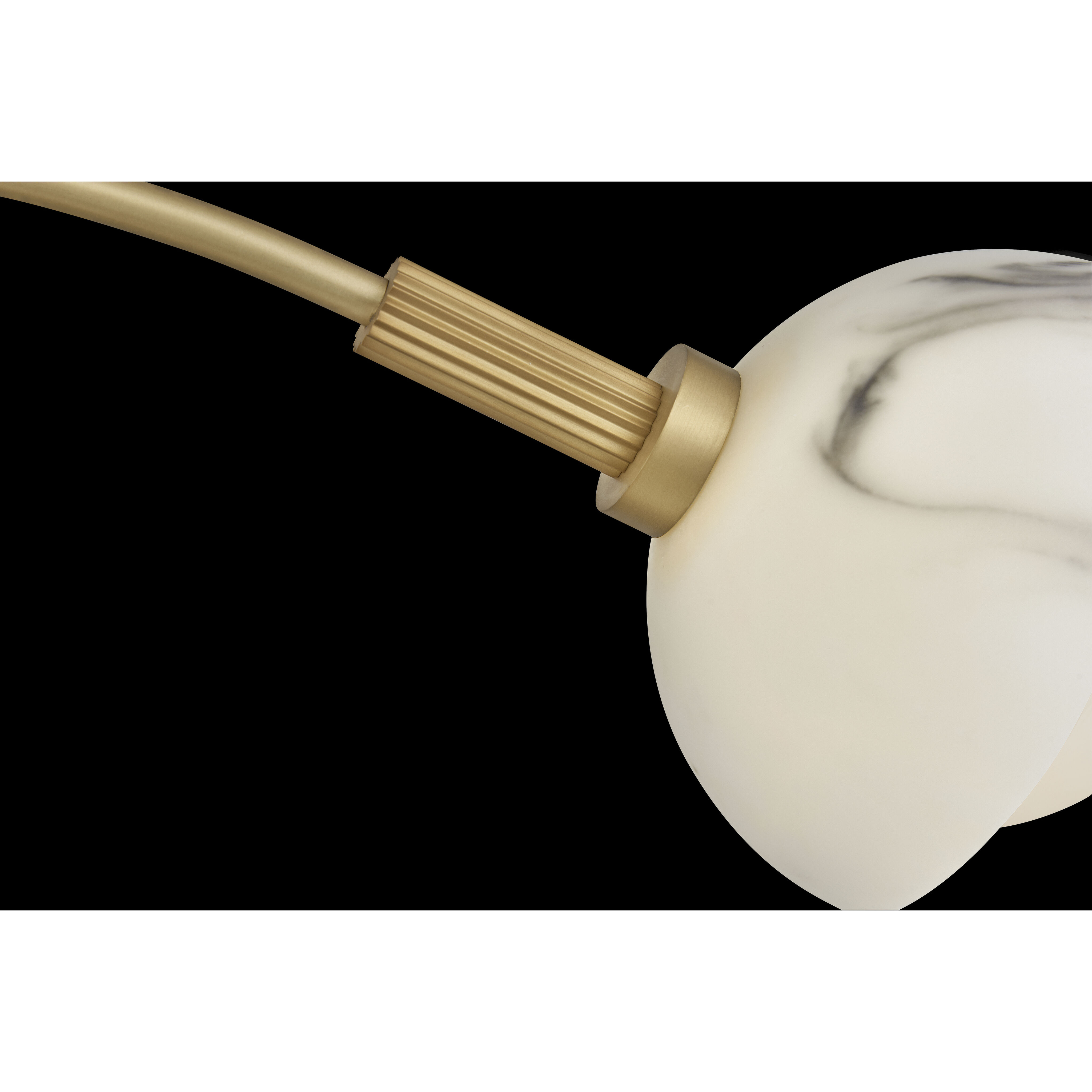 Phoebe LED 33.5 inch Heritage Brass Chandelier Ceiling Light