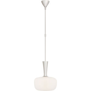 AERIN Sesia 1 Light 13.5 inch Polished Nickel Pendant Ceiling Light, Small