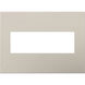 Adorne Greige Wall Plate, 3-Gang