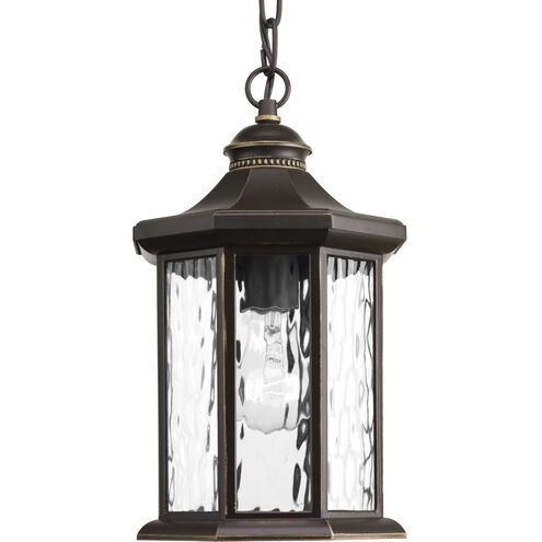 Shipley 1 Light 7 inch Antique Bronze Outdoor Hanging Lantern
