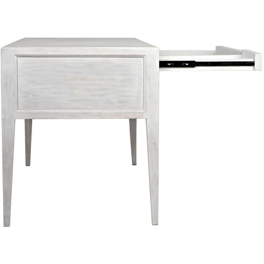 Africa 60 X 26 inch White Wash Desk