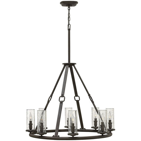 Dakota 8 Light 31.5 inch Oil Rubbed Bronze Indoor Chandelier Ceiling Light