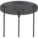 Dylan 3 Light 12 inch Black Chandelier Ceiling Light